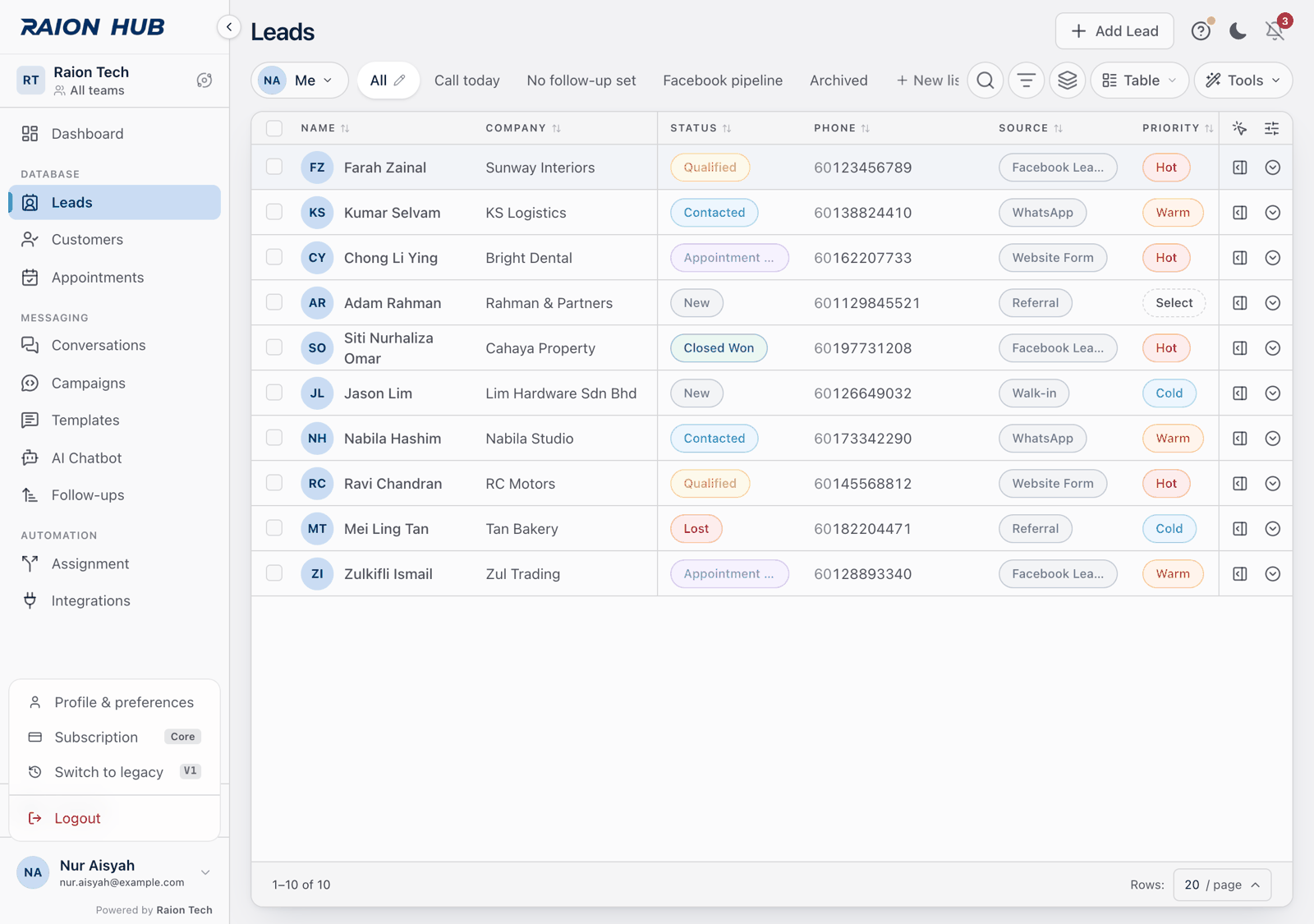 The account menu open with Profile and preferences, Subscription, Switch to legacy marked v1, and Logout